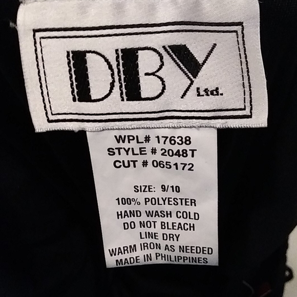 Fab black evening dress embroidered w/ jet fabri - Picture 11 of 11